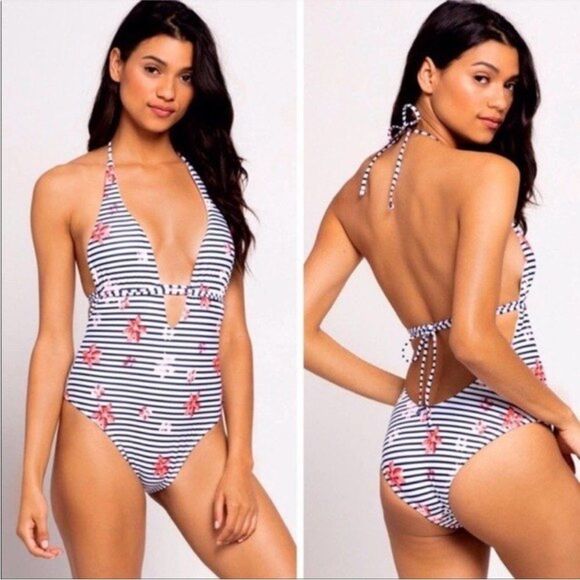 L*Space Pamela One Piece Swimsuit Womens Size 12 - Picture 1 of 8